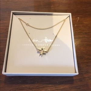 India Hicks legacy letter necklace “H”